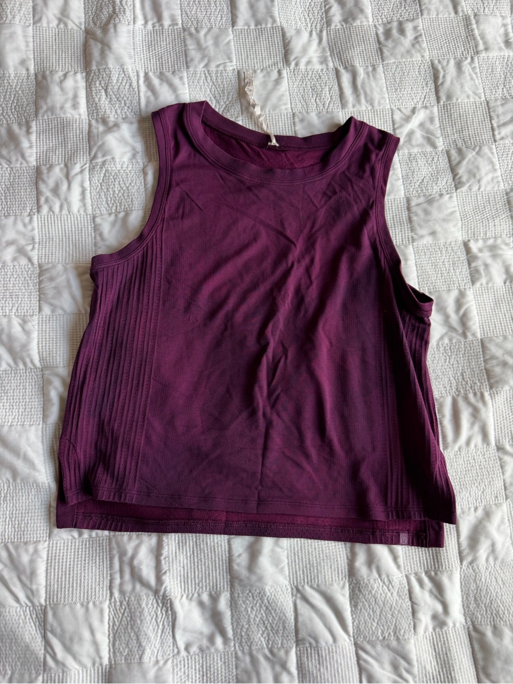 Lululemon Sleeveless Crewneck Tank Top - Deep Plum
